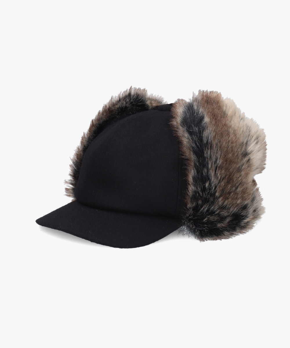 milsa イヤーフラップキャップ | 58cm(58) ブラック (01) | milsa