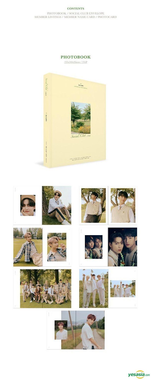 YESASIA: Seventeen Photobook - Social Club: Carat (Da Capo Version