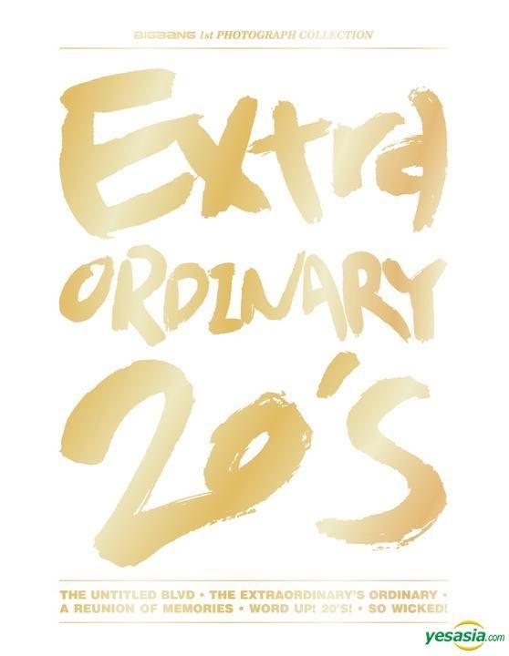 YESASIA: Big Bang 1st Photograph Collection - Extraordinary 20's
