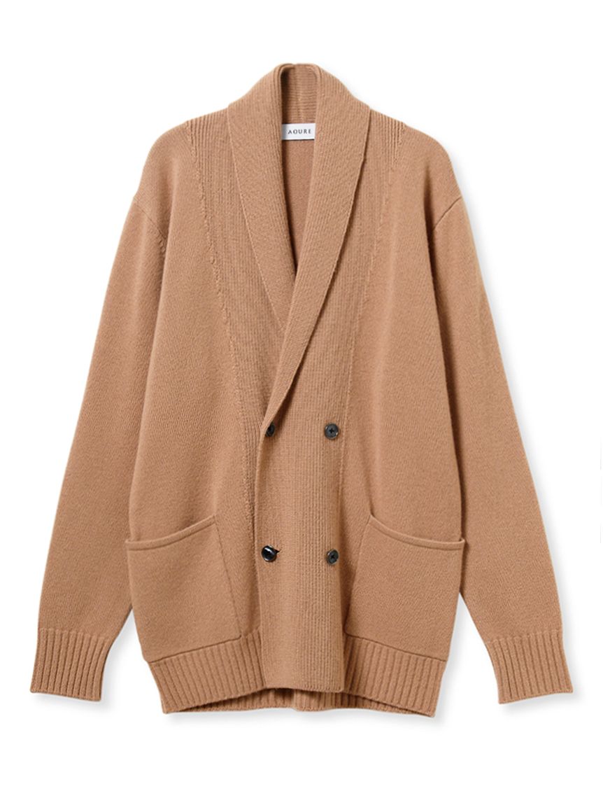 カシミヤ混 ニットジャケット(ジャケット)｜アウター｜AOURE（アウール