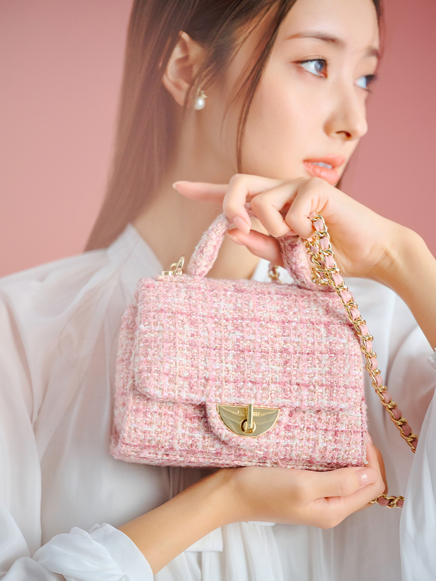 ツイードミニハンドバッグ(ハンドバッグ)｜BAGS（バッグ）｜CELFORD