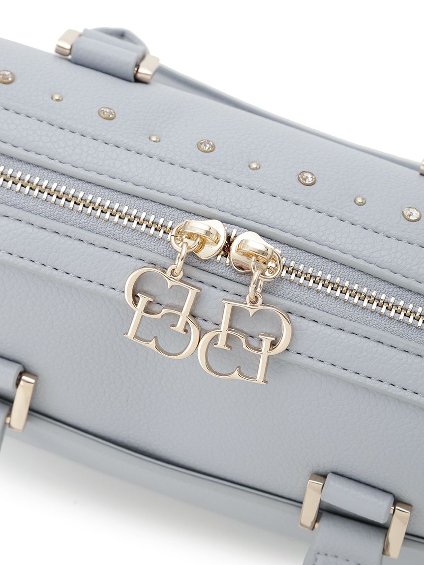 リュタン】ビジュースタッズボストンバッグ(ハンドバッグ)｜BAGS