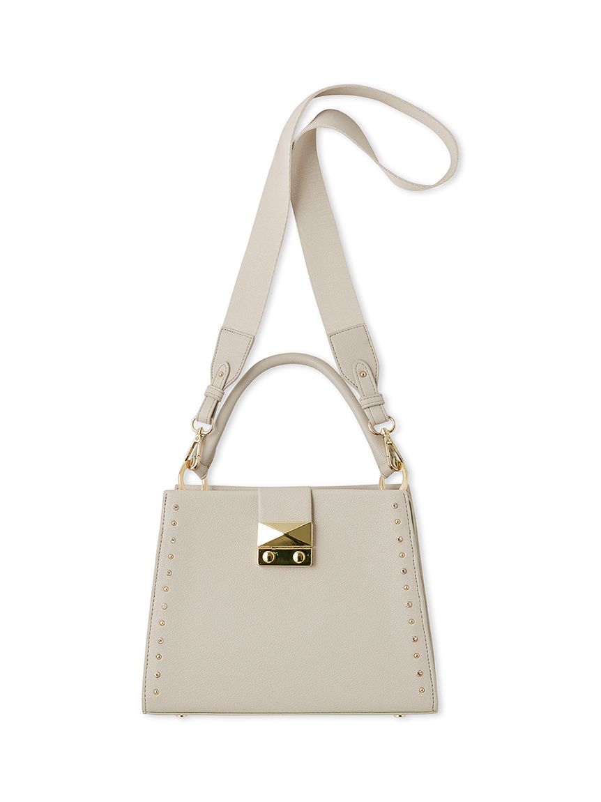 リュタン】ビジュースタッズハンドバッグ(ハンドバッグ)｜BAGS（バッグ