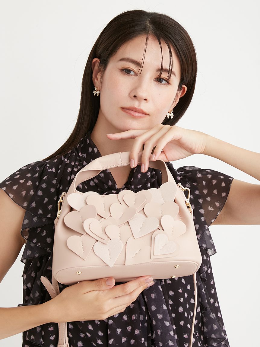 HANAE MORI×CELFORDコラボ】Lots of hearts bag(ハンドバッグ)｜BAGS