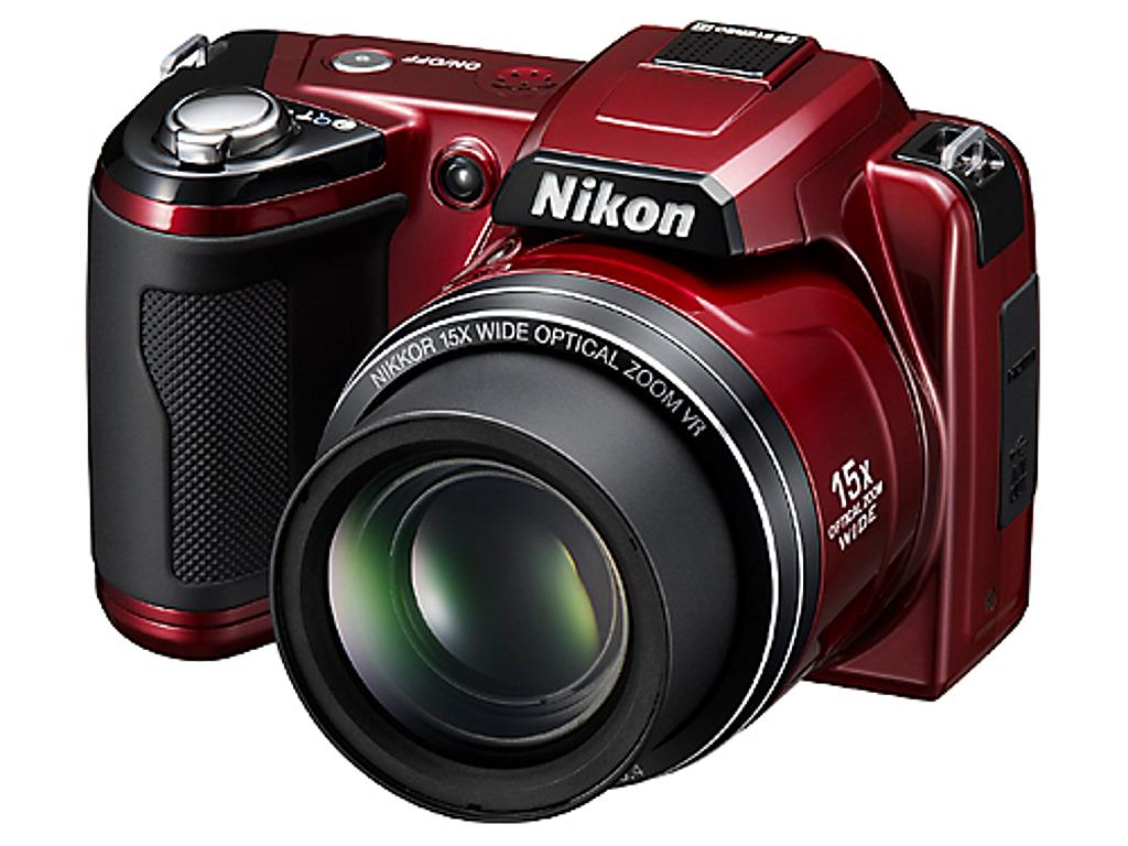 Nikon Coolpix L110 Digital Camera - Red