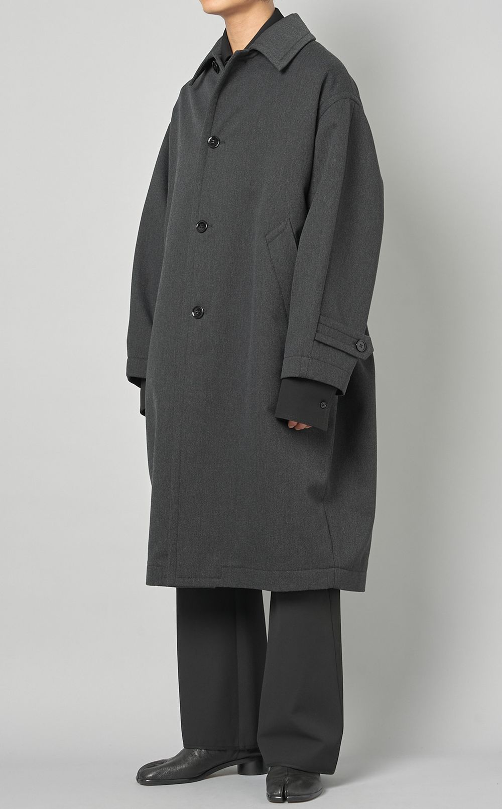 MM6 Maison Margiela｜ウールツイルレギュラーコート