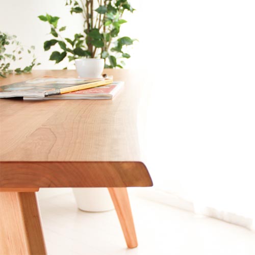 各地の名工房 MUKU工房オリジナル M-ダイニングテーブル 国産家具 無垢