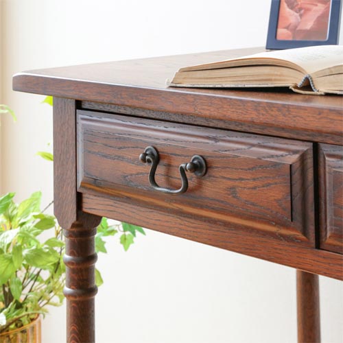 旭川家具 山室家具製作所 Oak35 オーク35 No.23 コンソールデスク 国産