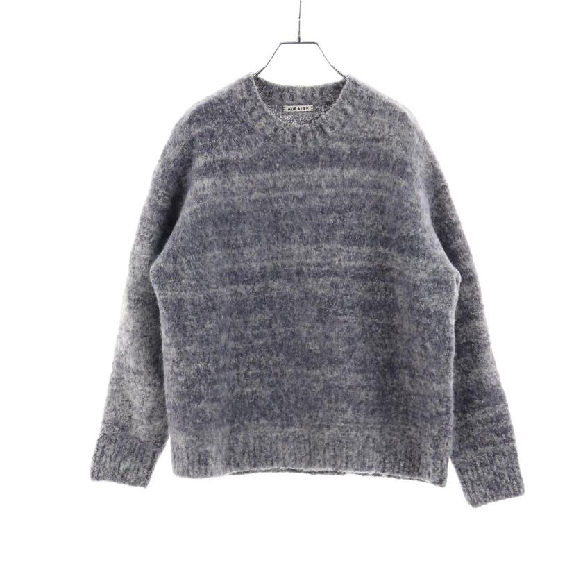 AURALEE・トップス・WOOL ALPACA FELT KNIT KNIT P/O ニット ウール