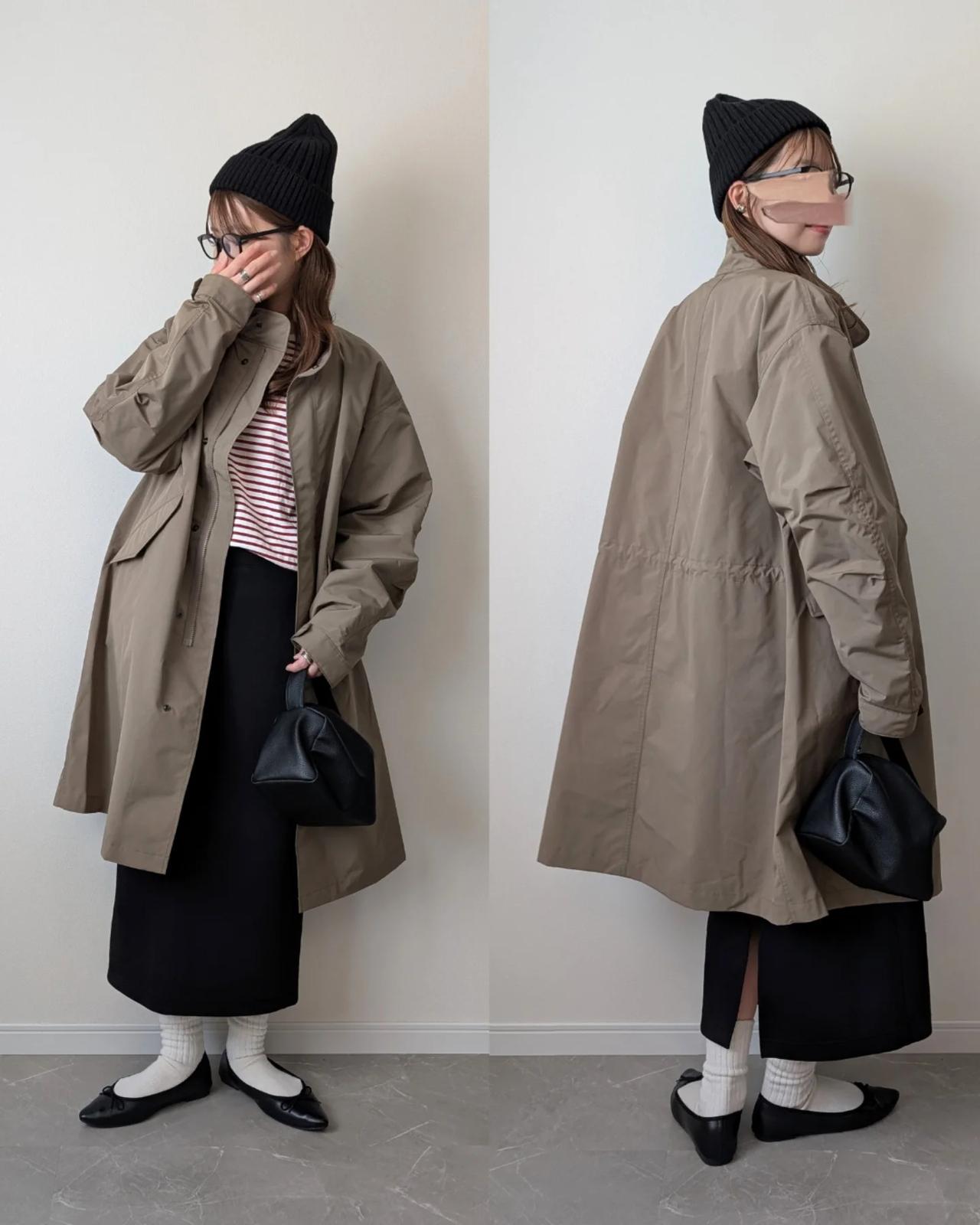 UNIQLO / ユニクロ ウィンドプルーフ2WAYコート ブラウン S UNIQLO