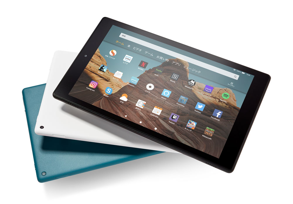 Amazon、が新世代の「Fire HD 10タブレット」を発売。10.1インチ