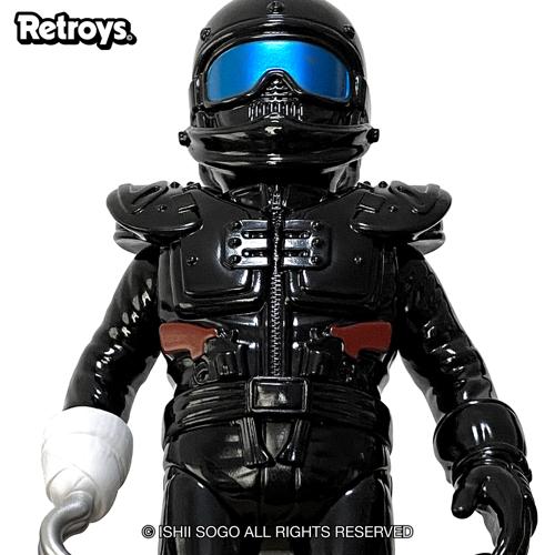 Retroys 狂い咲きサンダーロード JIN 彩色版 ソフビ フィギュア