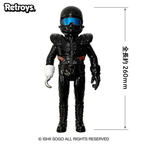 銀行振込】Retroys 狂い咲きサンダーロード JINソフビフィギュア彩色版