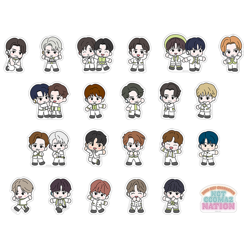 フレークシールセット(22枚入り) | SMTOWN OFFICIAL ONLINE STORE