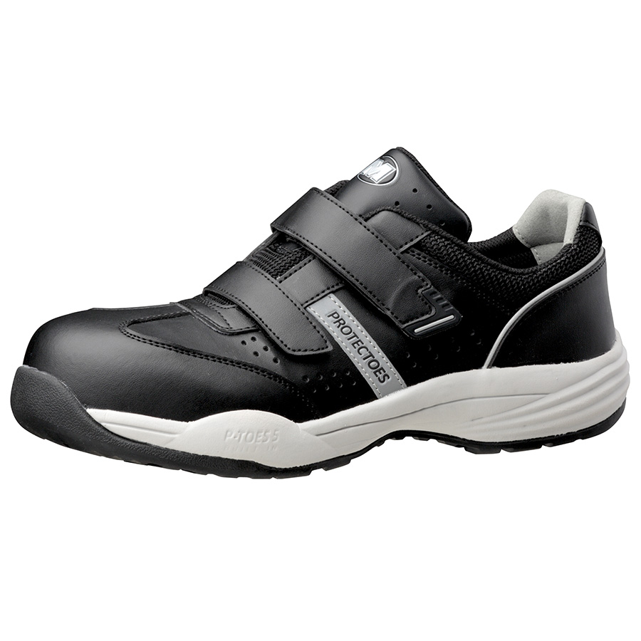 先芯入りスニーカー プロテクトウズ5 PF－115 ブラック| 安全靴