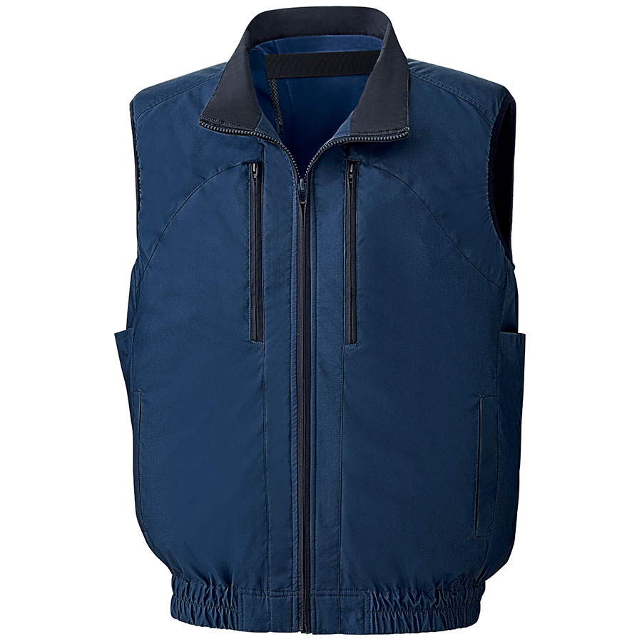 クールファン ベスト（ファン別売） WEV67上 ネイビー | 【ミドリ