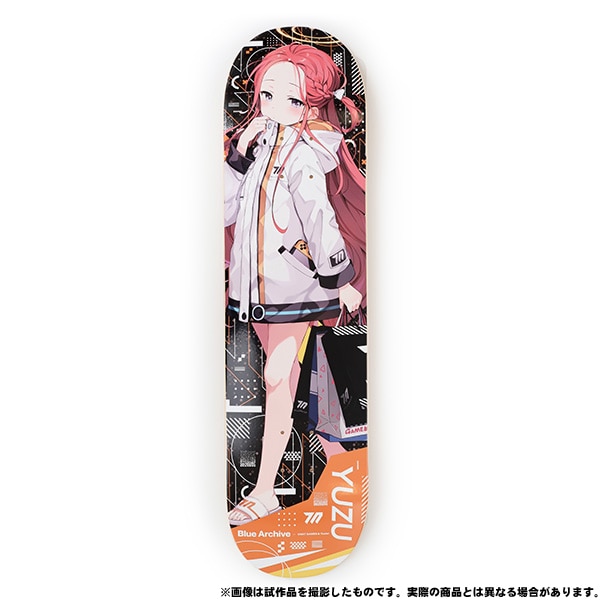 ブルーアーカイブ スケートデッキ B:ユズ 描き下ろしver.【受注生産