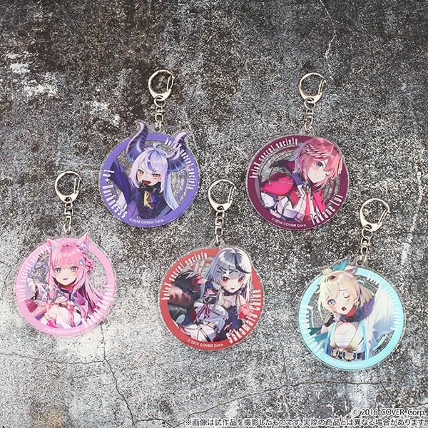 ホロライブ アクリルキーホルダー 沙花叉クロヱ: キャラグッズ