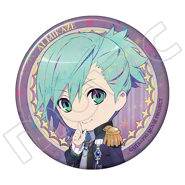 うたの☆プリンスさまっ♪ マジLOVEキングダム キラキラ缶バッジ 美風