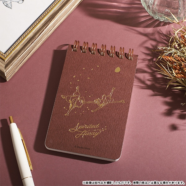 千と千尋の神隠し 箔押しミニリングノート: キャラグッズ｜ムービック