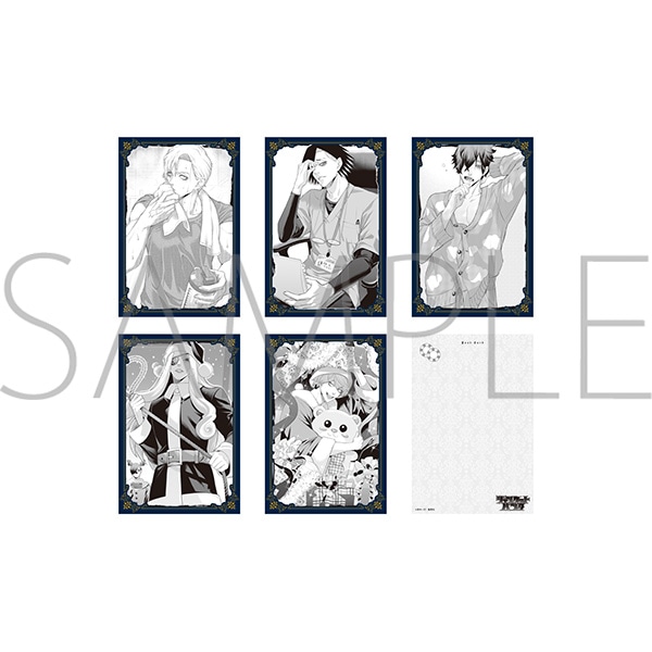 ジャンケットバンク フレーム付きポストカードセット／B: キャラグッズ