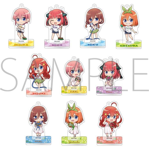 五等分の花嫁∬ スタンド付きアクリルキーホルダーコレクション