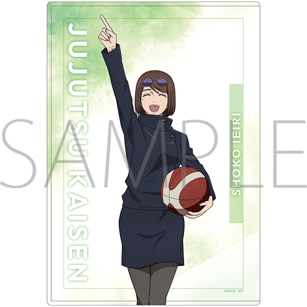 呪術廻戦 第2期 硬質クリアケース 家入硝子 バスケ: キャラグッズ