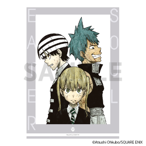 ソウルイーター展事後通販 トレーディングメタリックポストカード（全