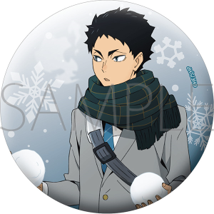 ハイキュー!! グリッター缶バッジ／西谷 夕: キャラグッズ｜ムービック