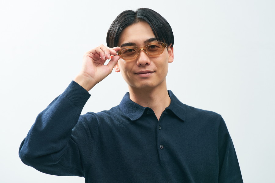 予約終了]#04 Zoff | Naoko Kuroishi HEXAGON SUNCUT GLASSES