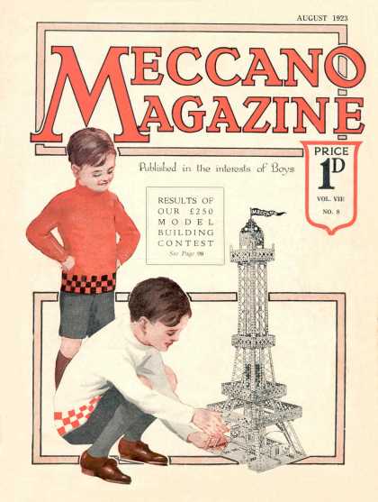 Meccano Magazine Covers