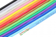 0.5-4P NSGDT6 (WH): Cat.6U/UTP 4P屋内ケーブル WH 300m/箱｜GOYOU