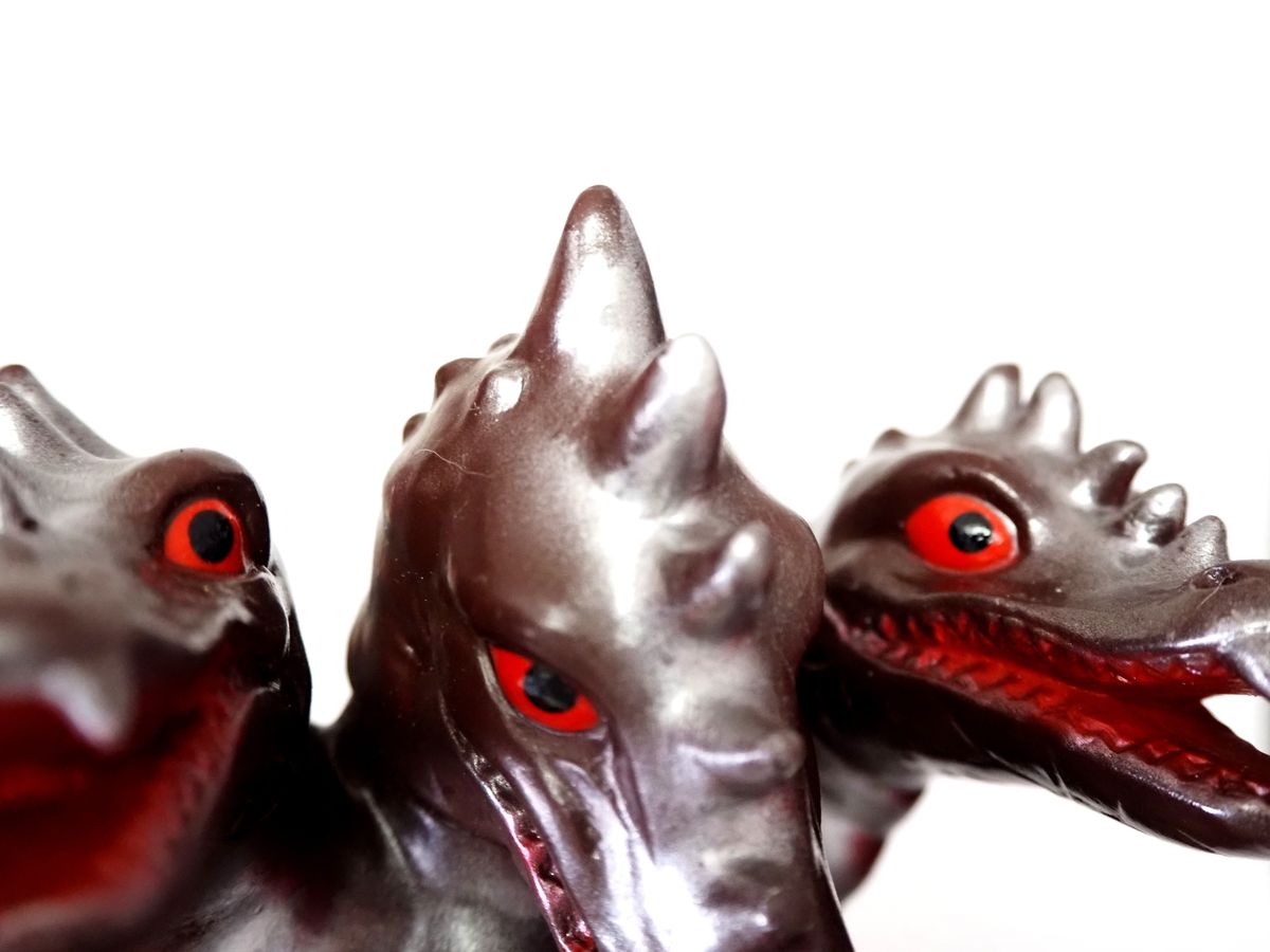 三つ首竜第二期 昭和40年代風塗装Ver.スタンダードサイズ /幻の三つ首