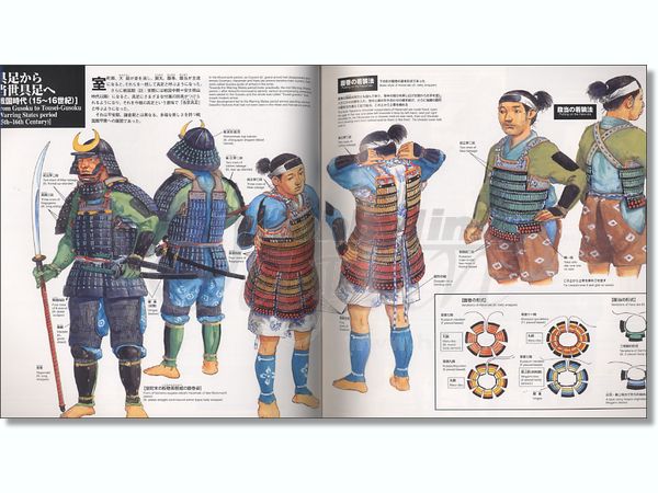 日本の軍装 日本甲冑史(下巻) 戦国時代から江戸時代 | HLJ.co.jp