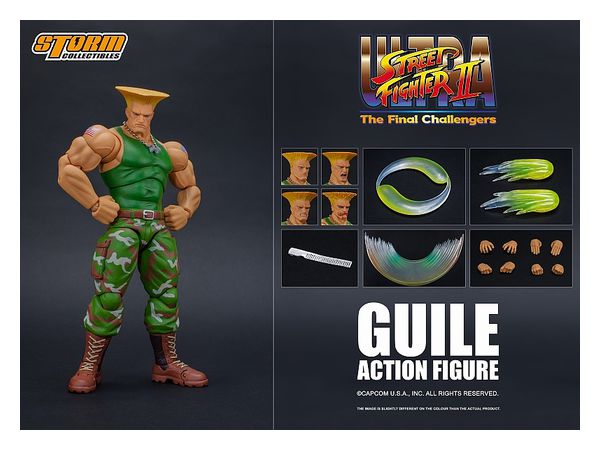 ウルトラストリートファイターII: ガイル アクションフィギュア | HLJ