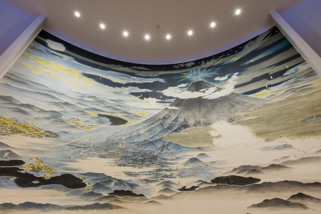 画家・山口晃さん絵画【冨士北麓参詣曼荼羅】』 山梨県立富士山世界