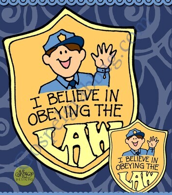 Laws - I Will Obey the Law, Primary Lesson Helps, Primary 2 CTR-A