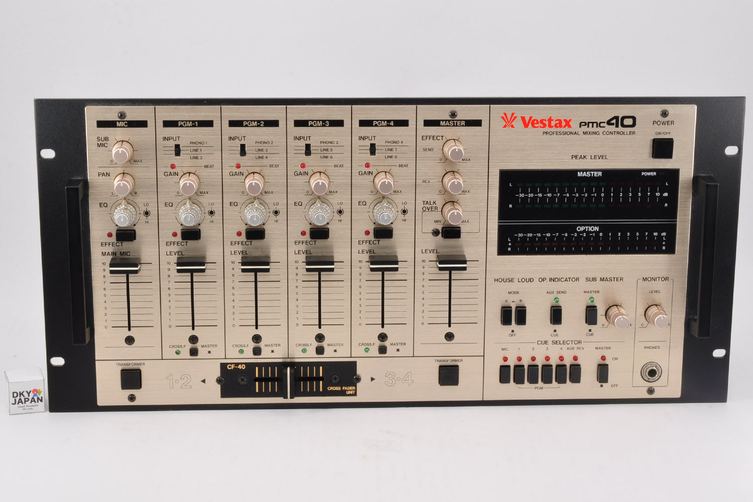 Vestax PMC-40 Professional Mixing Controller DJ Made In Japan