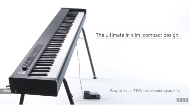 KORG D1徹底レビュー！鍵盤特化の評価と弱点 - Digital Piano Navi