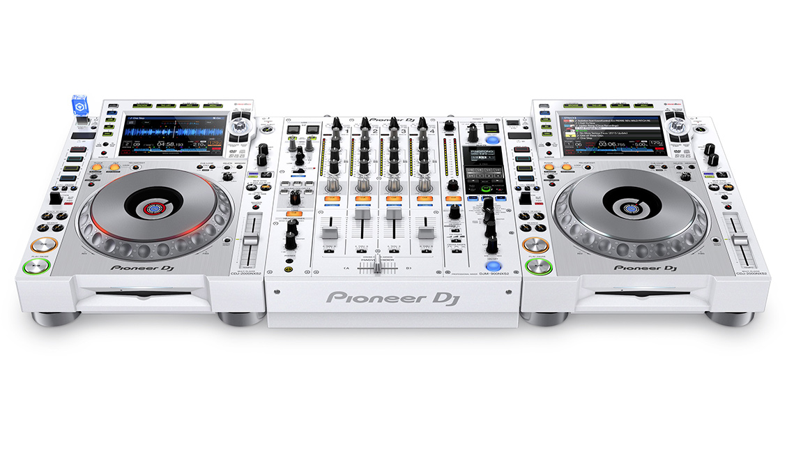 Limited Edition White Decks: CDJ-2000NXS2-W and DJM-900NXS2-W - DJ