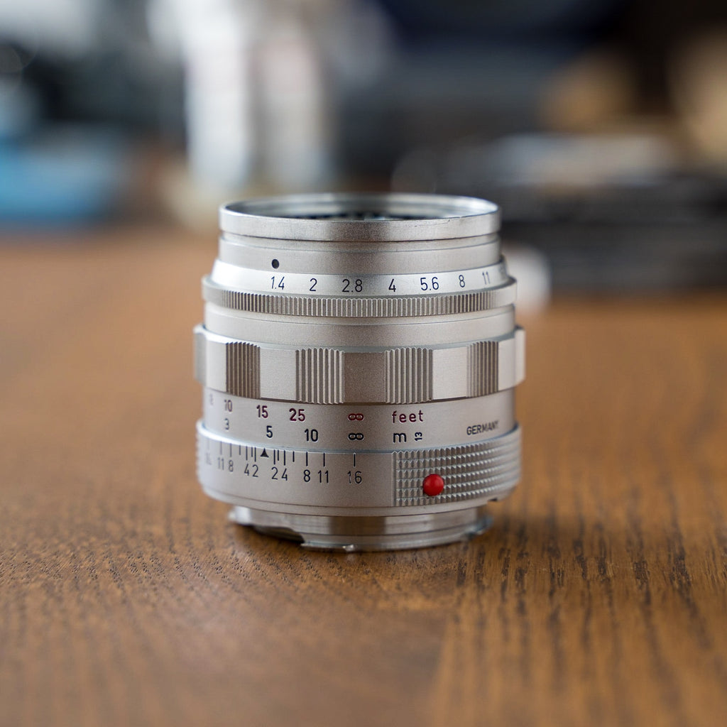 良品:Leica SUMMILUX 50mm F1.4 第1 後期 #105 Leica 50mm f/1.4 ASPH