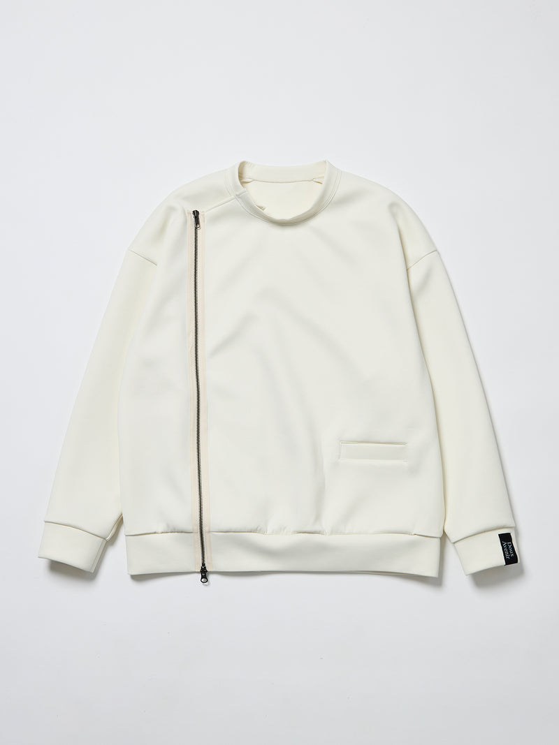 段ボールスウェット サイドジップ開きトレーナー – Doux Avenir ドゥ