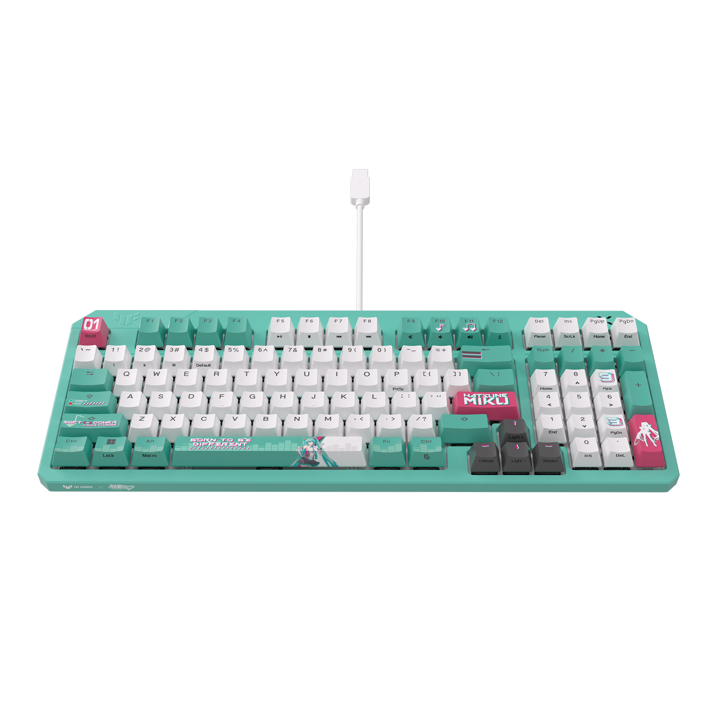 ASUS TUF Gaming K3 Gen II Hatsune Miku Edition｜Keyboards｜ASUS