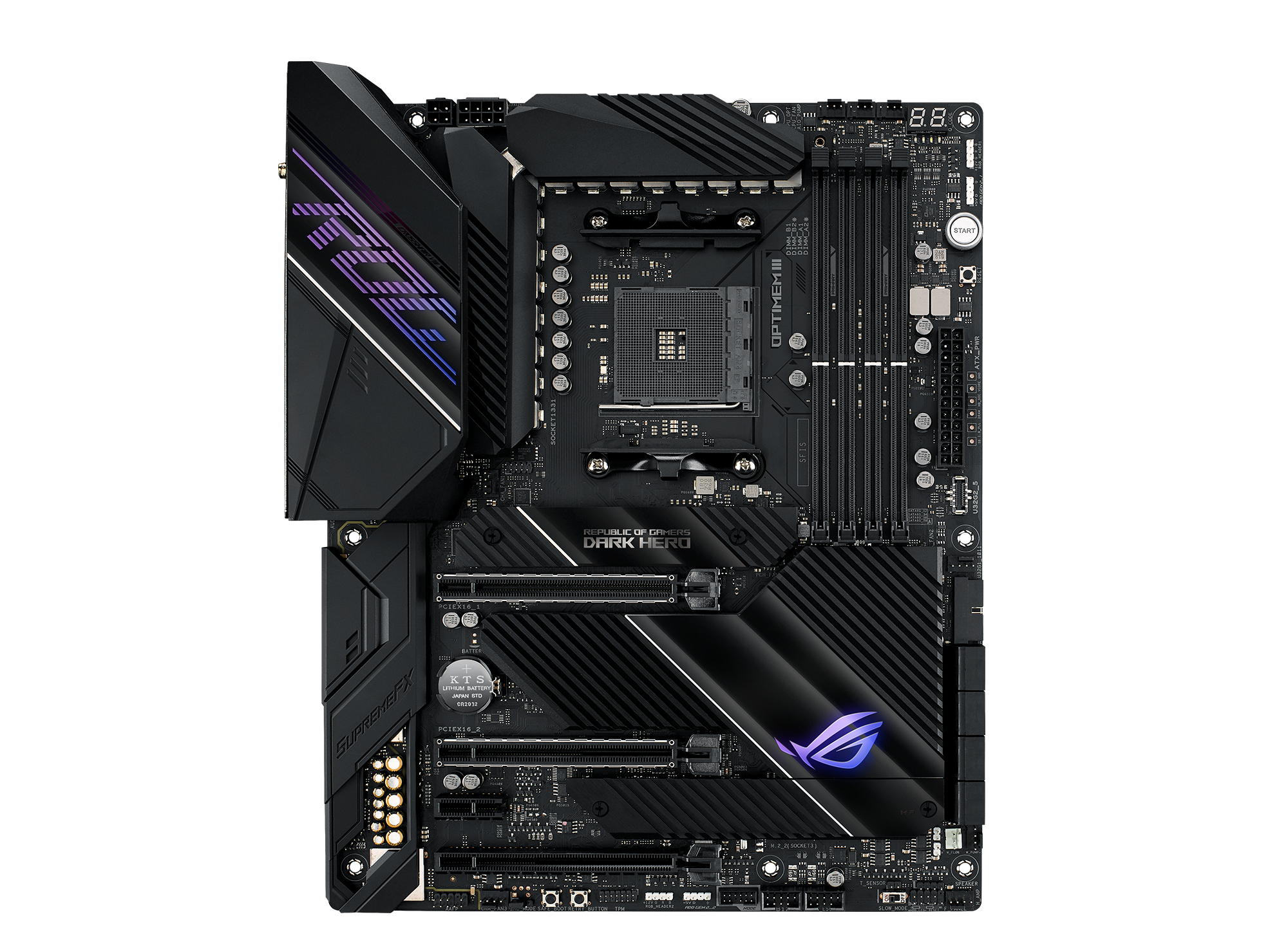 ROG Crosshair VIII Dark Hero | ROG Crosshair | Gaming マザーボード