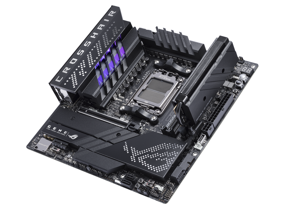 ROG CROSSHAIR X670E GENE | ROG Crosshair | Gaming Motherboards