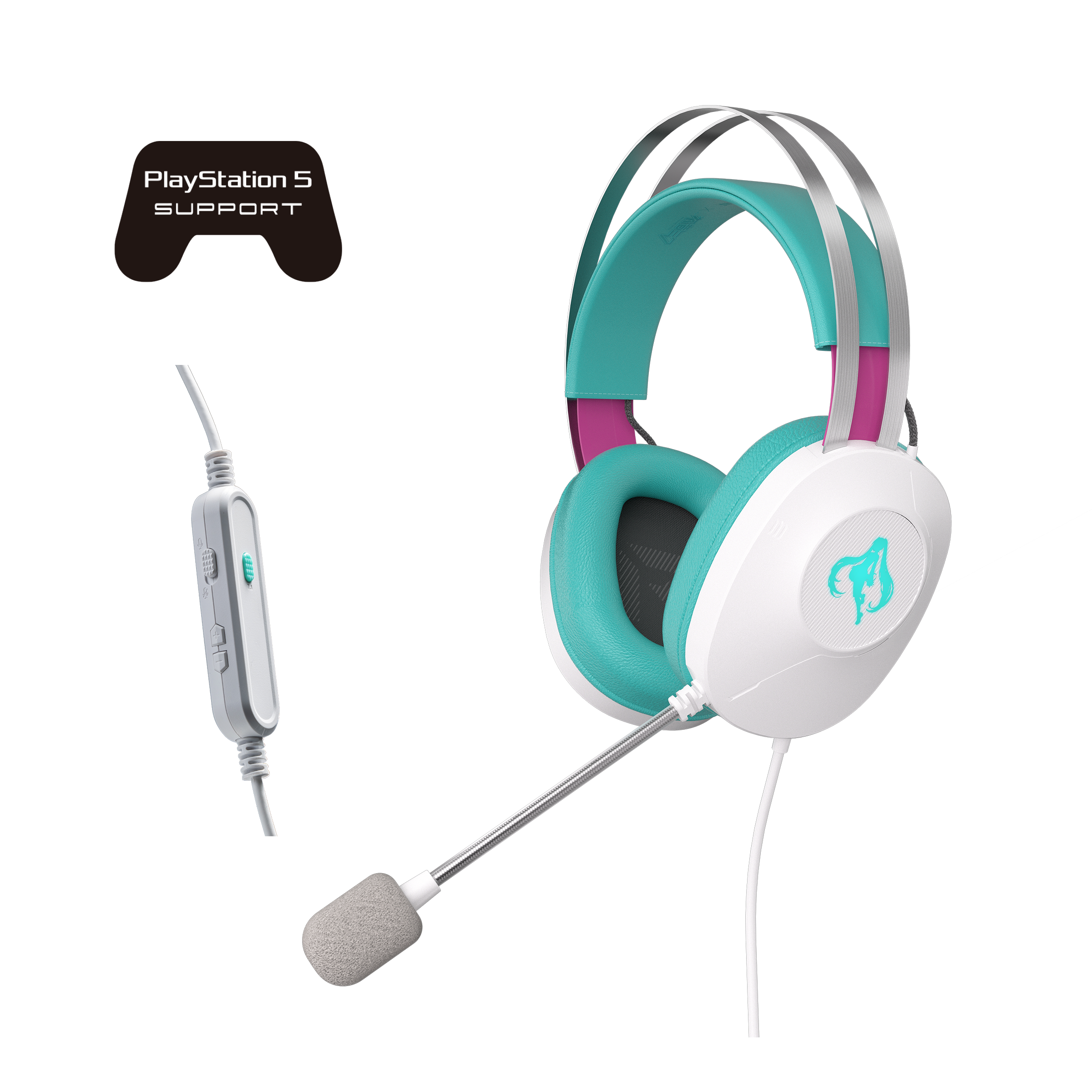 ASUS TUF Gaming H1 Gen II Hatsune Miku Edition｜Headsets and Audio