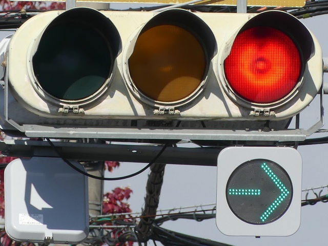 信号機＜奈良県＞ 矢印灯器