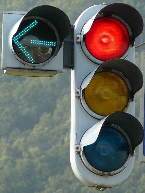 信号機＜福井県＞ 矢印灯器