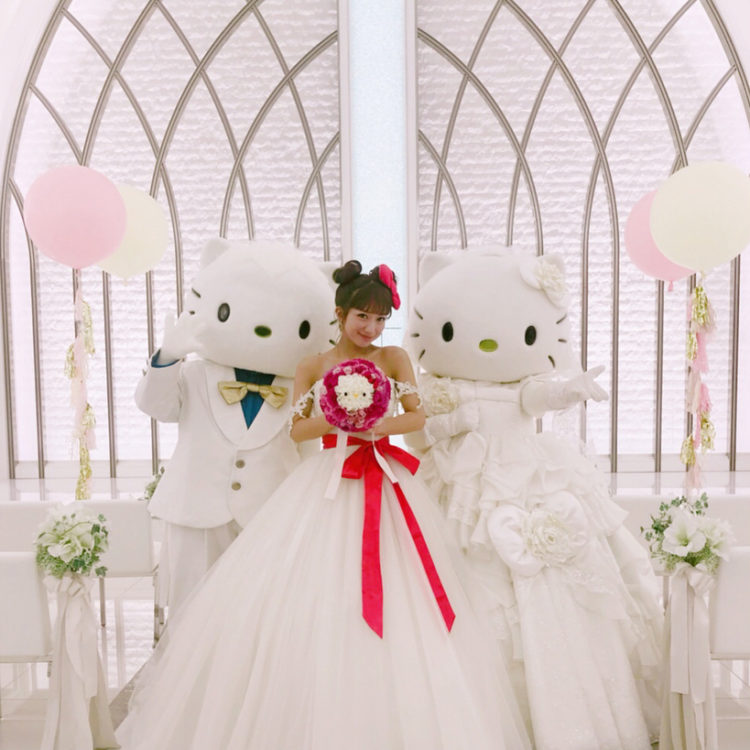 ハローキティ マスコット ウェディング 桂 キティちゃん ハローキティ