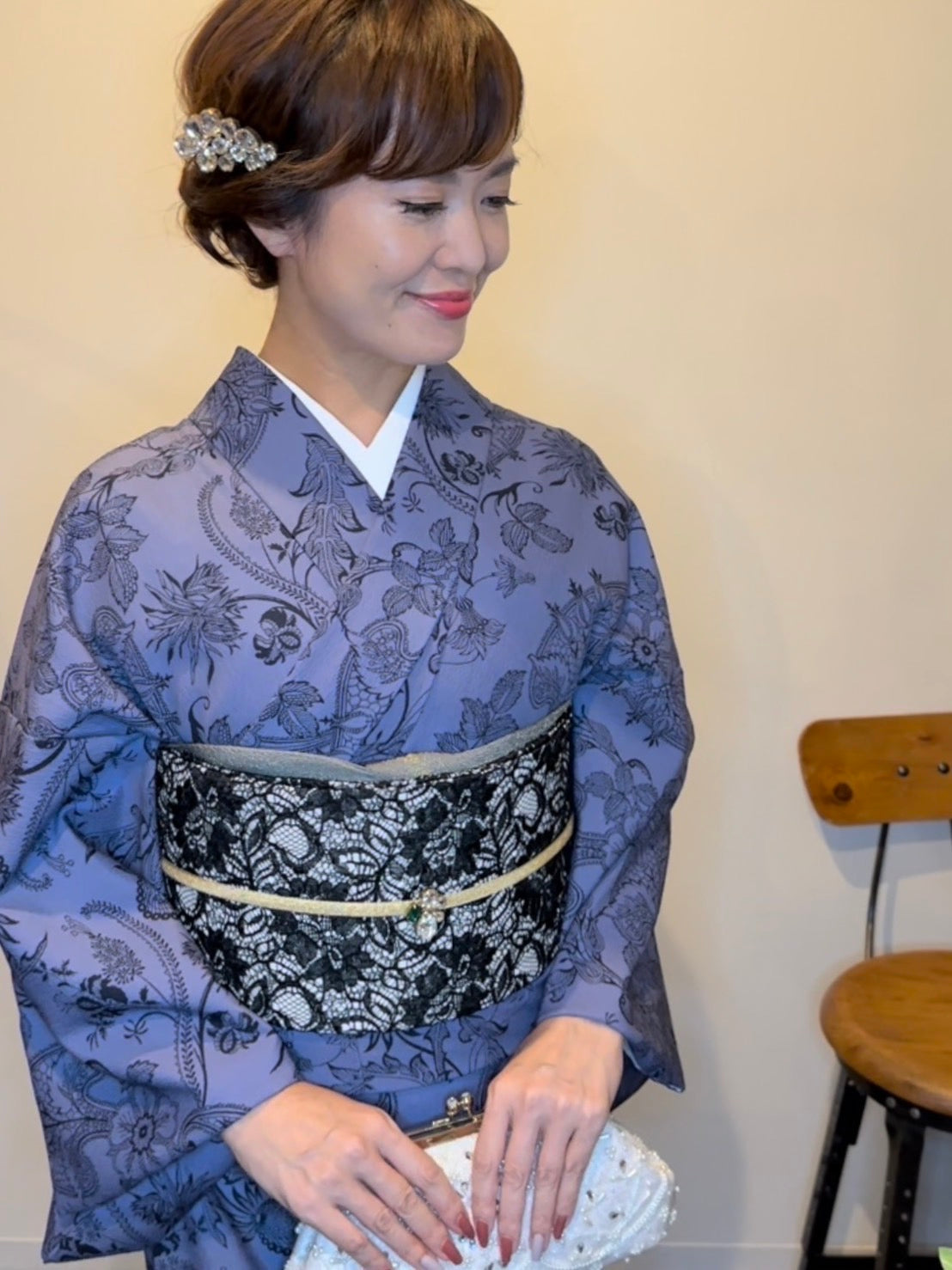 オリジナル更紗 紺 – driccoきもの